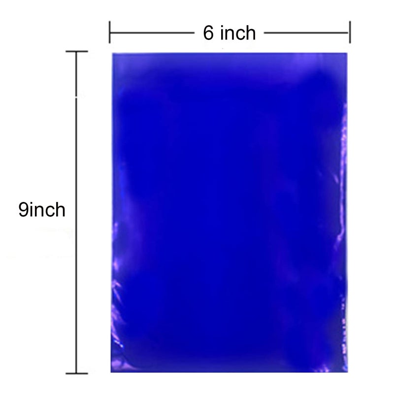 Morepack Colored Cellophane Treat Bags, 6x9 Inch 100 pcs Colorful Cello Cellophane Bags with 100 Twist Ties for Party Favors - Image 2